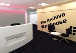 3D Office Interior Design of Archive Warehouse in Kent