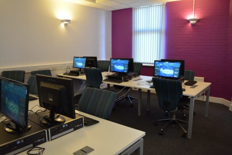 ICT Suite at East Kent College in Dover