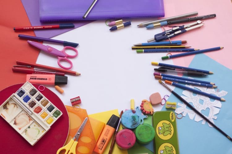 stationary for different school subjects