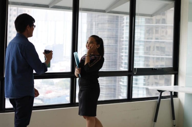 Happy employees as a result of activity based working