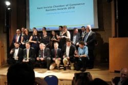 2018 Kent Invicta Chamber Awards in Canterbury Cathedral