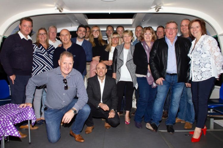 a group of people affiliated with refurbishment company rap interiors