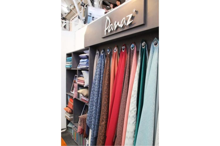 panaz upholstery on display at the surface design show 2019