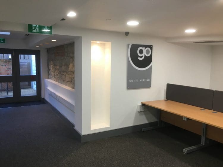Commercial Office Interiors — Go-Tec in Maidstone Kent — Works by Rap Interiors