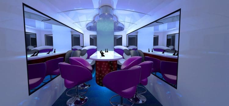 Modern Party Bus Interior Design and Refurbishment by Rap Interiors
