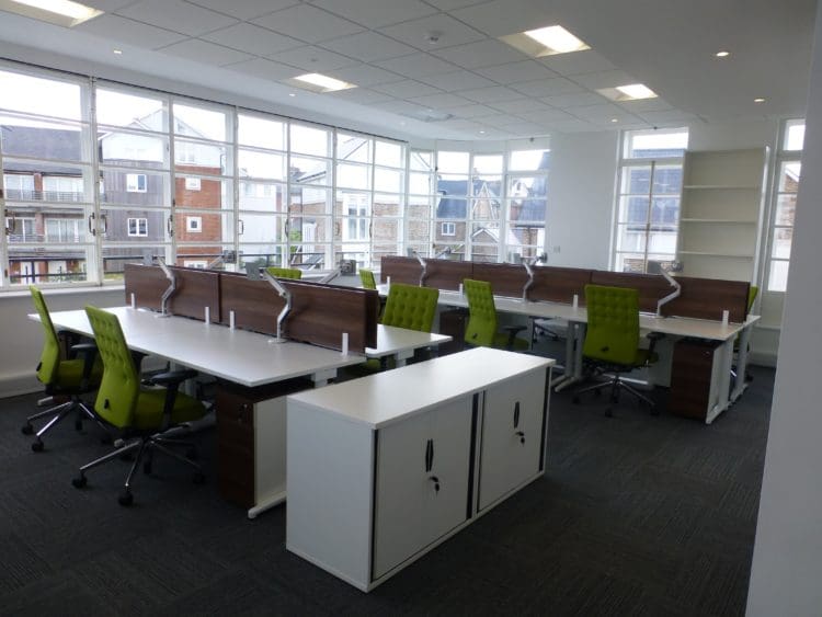 Commercial Office Design and Refurbishment at Liberty Property Trust in Kings Hill