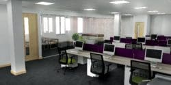 3D render of EPG Health Media in Kent by Rap Interiors