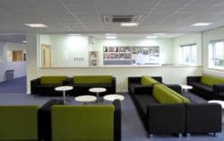 School Breakout Area Interior Design — Brampton Manor Academy in London — Works by Rap Interiors