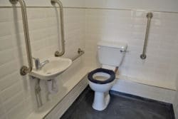 Disabled Toilet Design and Fit Out — Works by Rap Interiors