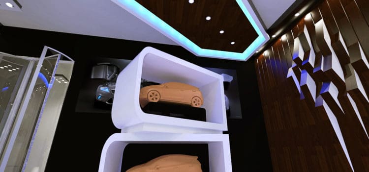 Ford Car Showroom Interior Design in Dagenham Created by Rap Interiors