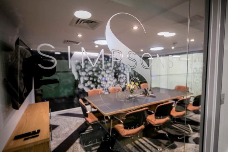 Bespoke Office Glass Manifestation for a Client in Kent