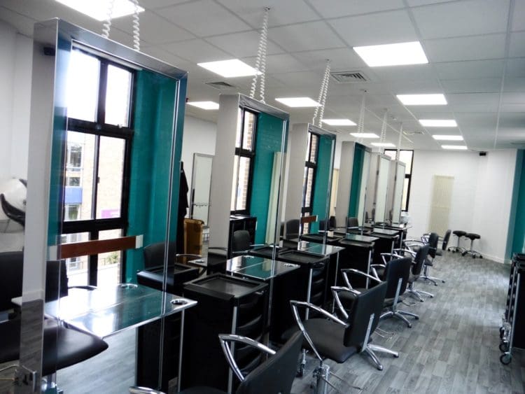 Hairdresser Design Created by Kent Contractor Rap Interiors