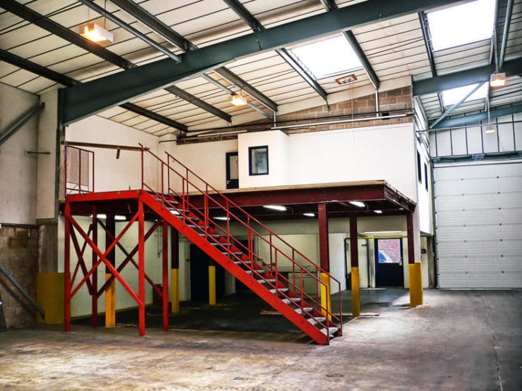 Mezzanine Floor Design and Fit Out by Rap Interiors in Kent