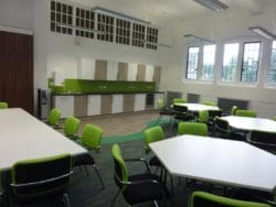 Green School Staff Room Design for Bournville Junior School