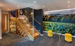 Commercial Interior Design: The Simpsons Wine Estate Meet and Greet Area
