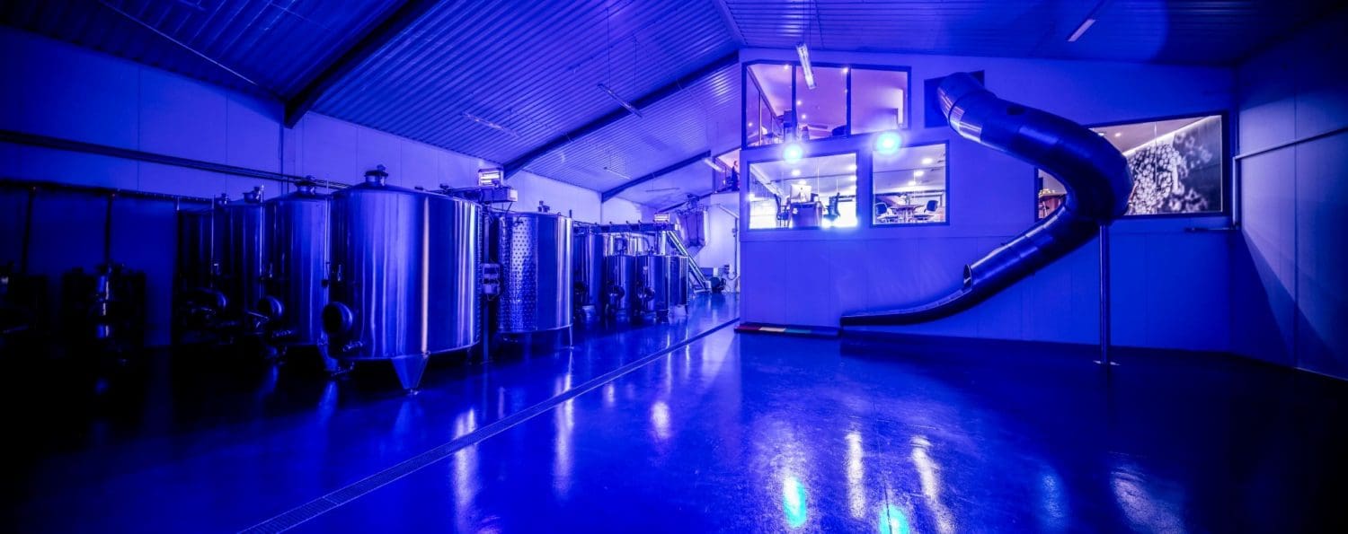 The Simpsons Wine Estate Warehouse with Mezzanine Floor and Floodlights