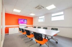 Modern Office Meeting Room Interior Design and Fit Out Carried Out by Rap Interiors
