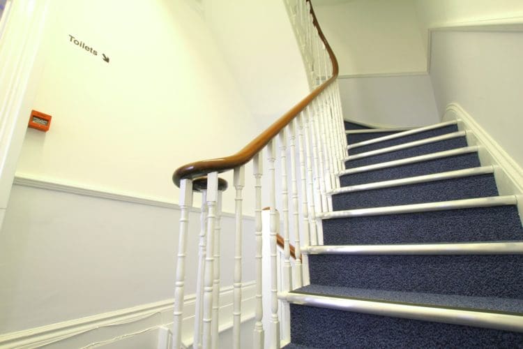 Office Staircase Refurbishment at Martin Tolhurst in Gravesend