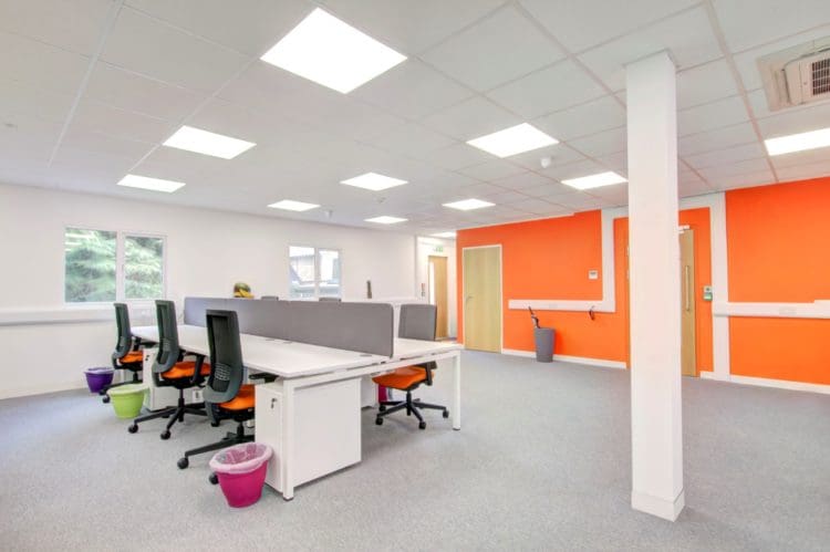 The Prep World Workspace with Office Furniture Solutions