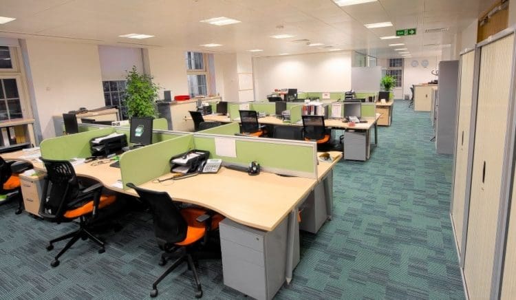 Open Plan Office Design — Mitsubishi Systems in London — Rap Interiors