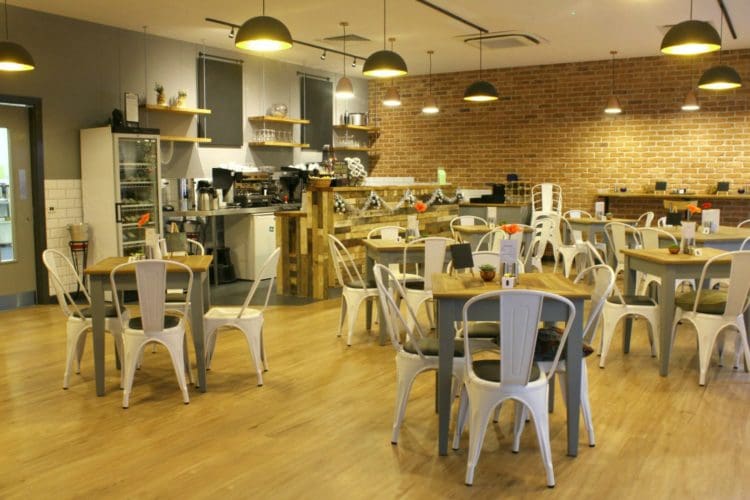 Campus Café Interior Design and Fit Out Project for Canterbury College by Rap Interiors