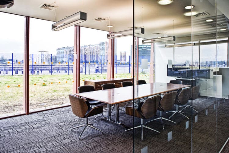 AEG Office Interiors at the O2 in London