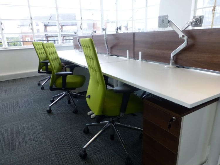 Green Office Task Chairs — Office Furniture Solutions Sourced by Rap Interiors