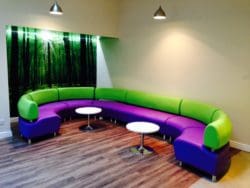 Office Design with Modular Seating — MCSC in Kent — Refurb by Rap Interiors