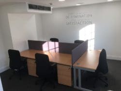 Motivational Wall Print at the Go-Tec Office in Maidstone Kent