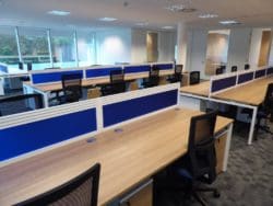 Commercial Office Interiors with an Open Plan Design