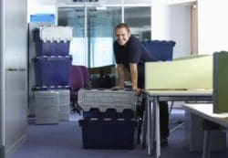 office relocation company rap interiors coordinating a project