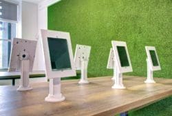 tablet computers installed during a school refurbishment by rap interiors