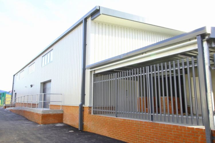 Industrial unit designed and built by Rap Interiors in Kent