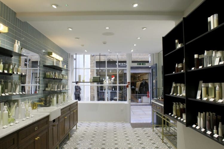 Shop Fit Out of Shiro in Bond Street, London