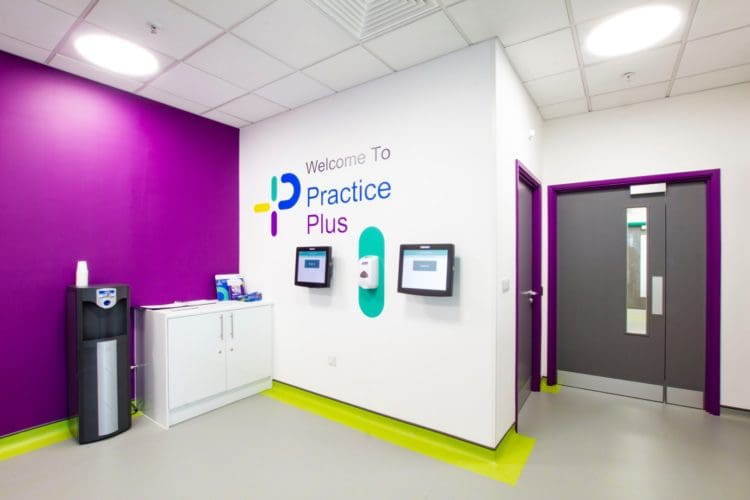 Healthcare Reception Area Design and Fit Out Project in Brighton – Rap Interiors