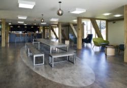 Blends for Friends: one of the cool office breakout areas created by Rap Interiors