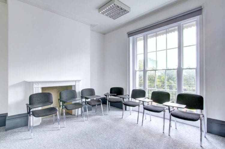 Classroom furniture installed for Language in Action in Brighton
