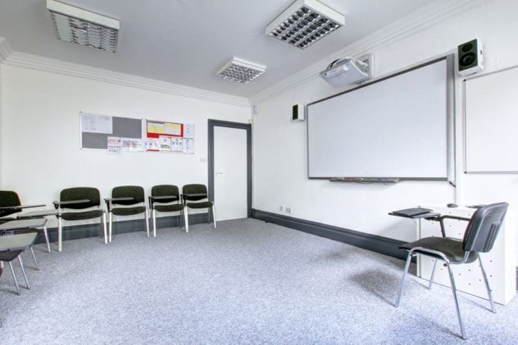 Language in Action classroom interiors in Brighton
