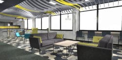 Modern office interior design for a London client in Bromley