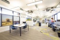 Modern office interior design at Sun Valley Rice in Surrey