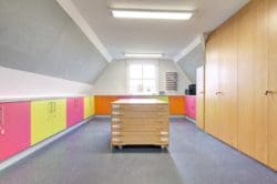 modern primary school classroom design by school fit out contractor rap interiors