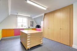 new art classroom design by st andrew's school in rochester