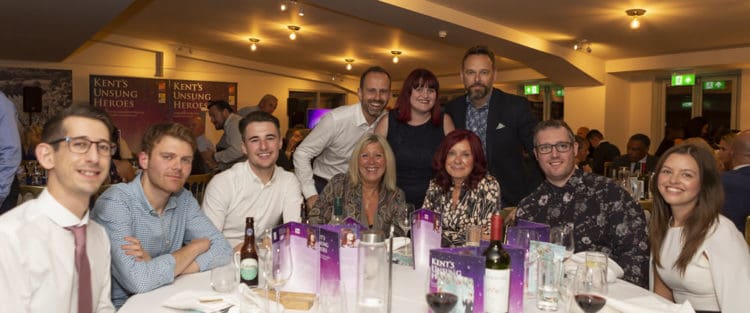 rap interiors celebrating at the unsung hero awards