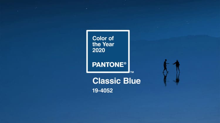 Classic Blue: Pantone's Colour of the Year for 2020
