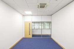 Director's office at Highway Care in Kent designed by Rap Interiors