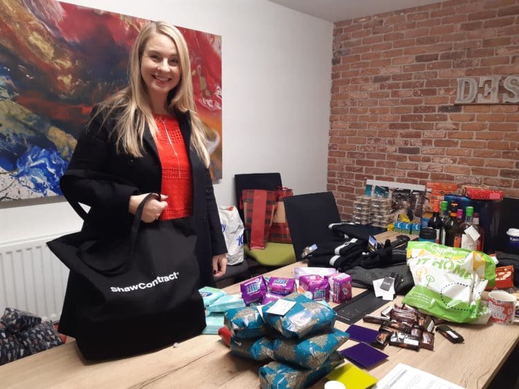 Jessica Thompson one of the contributors to the Rap Interiors Homeless Fundraiser