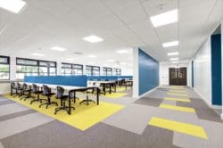Education interior fit out of Collingwood College in Surrey by Rap Interiors