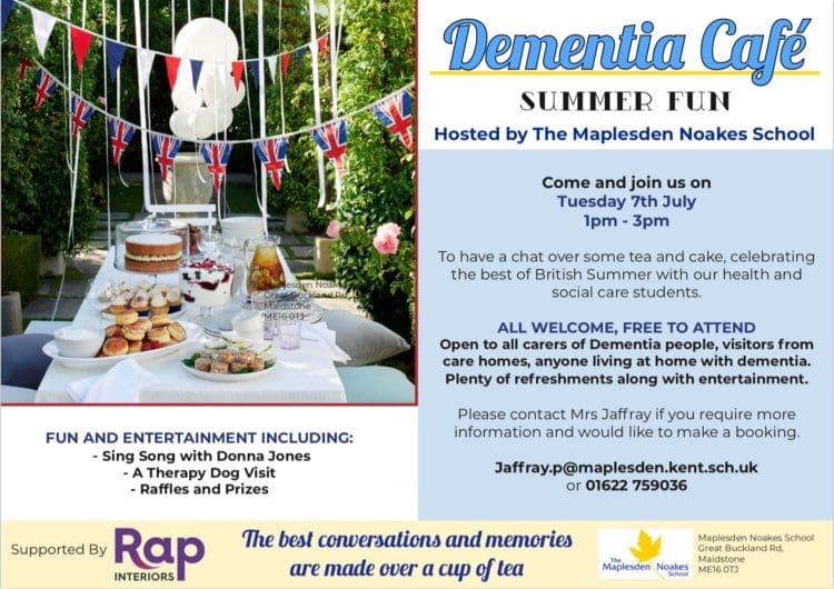Maplesden School Dementia Cafe