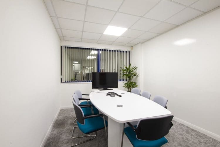 Office boardroom design and refurbishment with a minimalist design