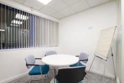 Small office meeting room design and fit out by Rap Interiors
